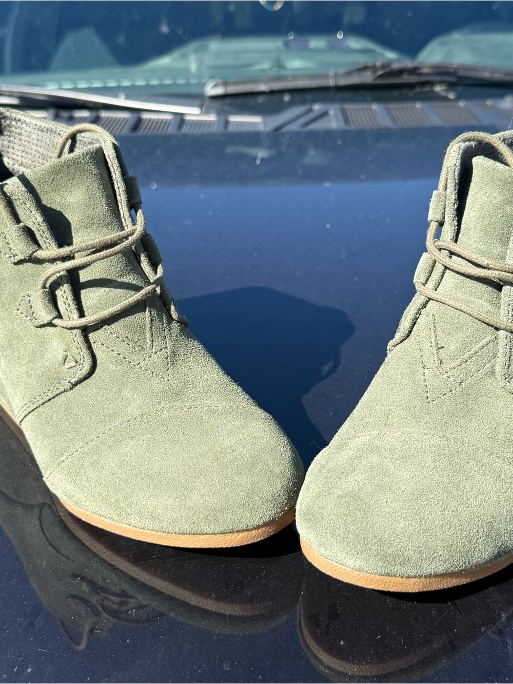 Tom’s wedge heels - Picture 6 of 7